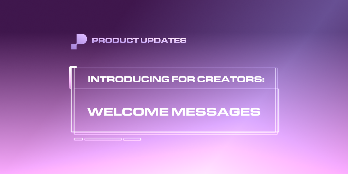 Set Up Welcome Messages