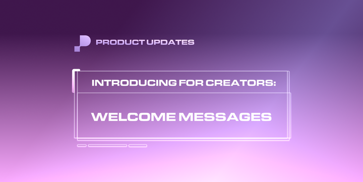 Set Up Welcome Messages