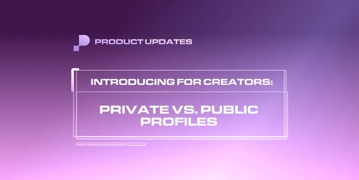Private vs Public Profiles
